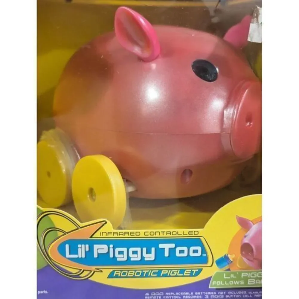 Lil' Piggy Too‎ Robotic Piglet Infrared Controlled PETS CYBER ZOO - NEW 2001